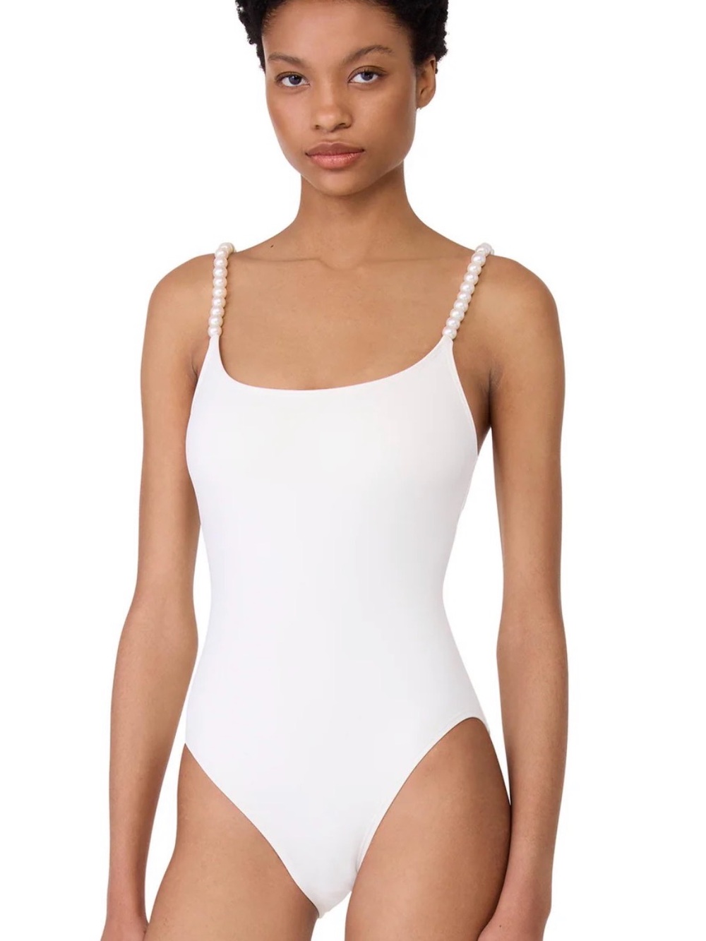Kate Spade Pearl Strap One Piece Swimsuit - String Of Pearls